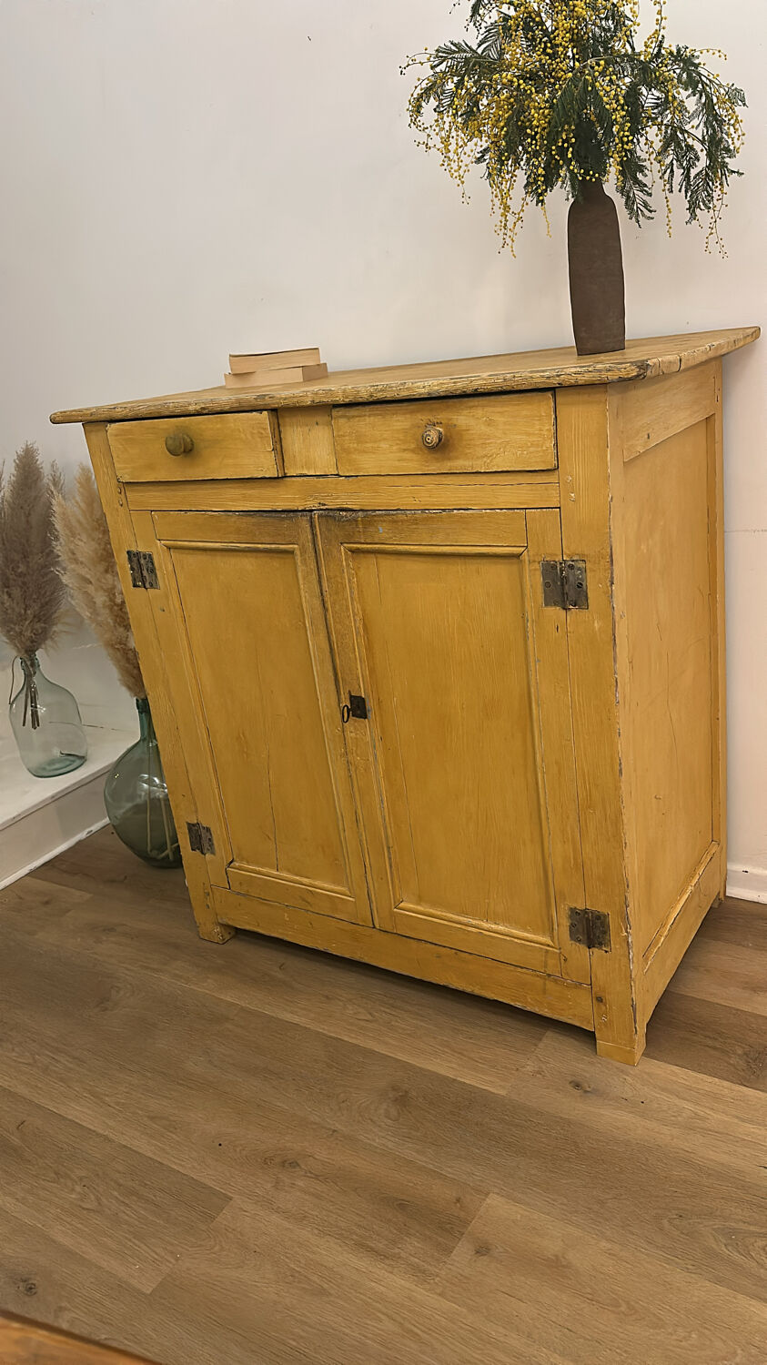 Antique country buffet