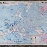 Old MDI map of Europe