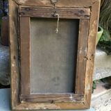 French school from the end of the 18th century.oil on canvas.portrait of a young woman