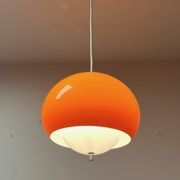 Harvey Guzzini Burgos Pendant Lamp - Rare Space Age Italian Design Hanging Lamp 60s 70s