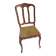 Louis XV style chairs with Fleur de Lys seats