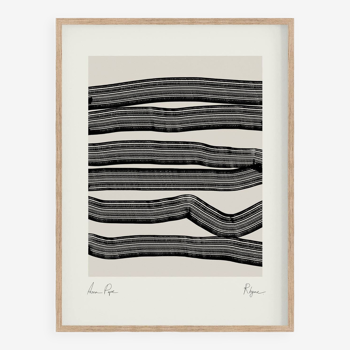 Impression giclée de lignes abstraites, 50x70cm
