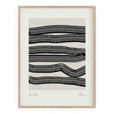 Abstract lines giclee print, 50x70cm