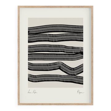 Abstract lines giclee print, 50x70cm