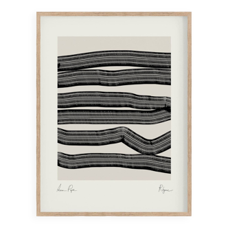 Impression giclée de lignes abstraites, 50x70cm