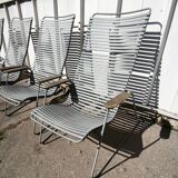 Set of 4 Lounge Chairs Click System