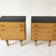 Pair of Nightstands, Novy Domov, Czechoslovakia, 1960s