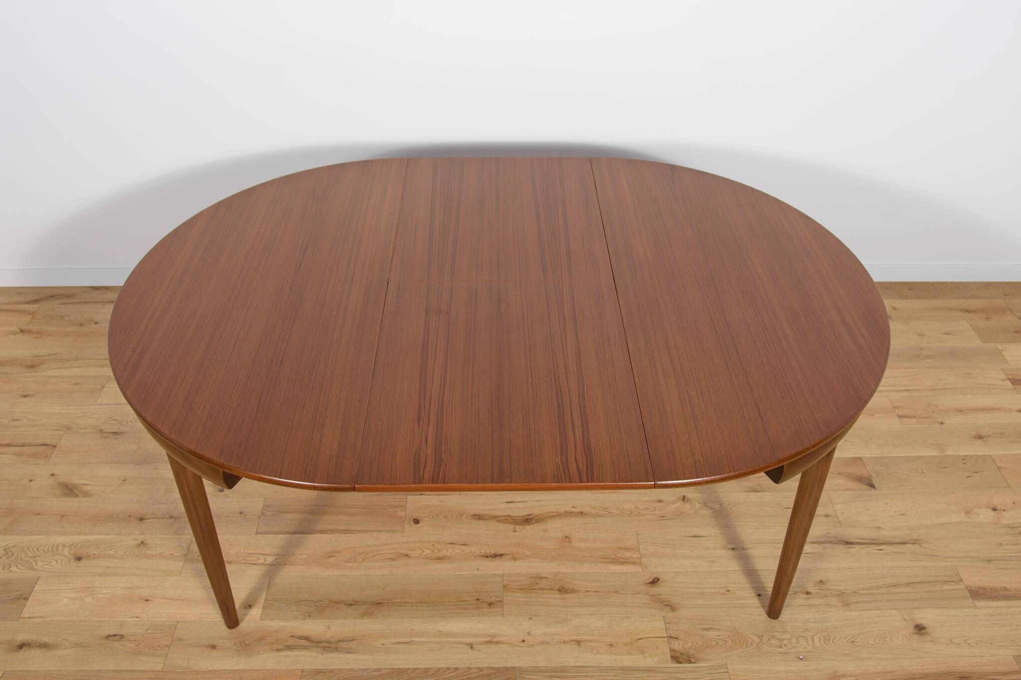 Mid-Century Teak Dining Table & Chairs by Hans Olsen for Frem Røjle, 1960s, Set of 5