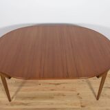 Mid-Century Teak Dining Table & Chairs by Hans Olsen for Frem Røjle, 1960s, Set of 5