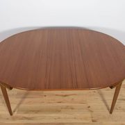 Mid-Century Teak Dining Table & Chairs by Hans Olsen for Frem Røjle, 1960s, Set of 5