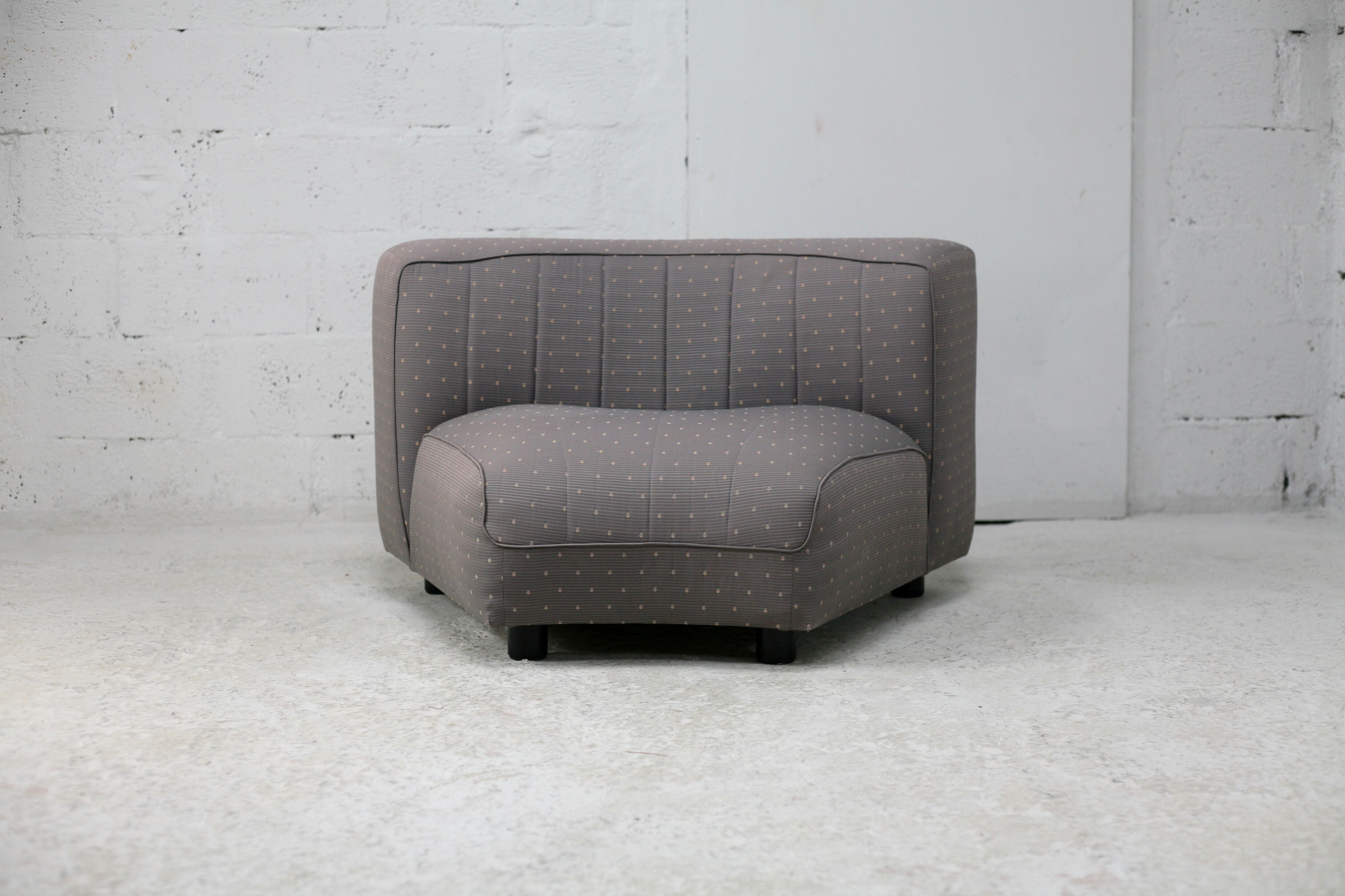 Novemila driver with wide back (rare) by Tito agnoli, Arflex, Italy, circa 1970