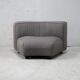 Novemila driver with wide back (rare) by Tito agnoli, Arflex, Italy, circa 1970