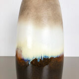 Pottery fat lava multi-color 284-47 floor vase made by Scheurich, 1970s