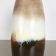 Vase de sol en céramique multicolore 284-47 fabriqué par Scheurich, années 1970