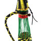 Bouteille scoubidou jaune