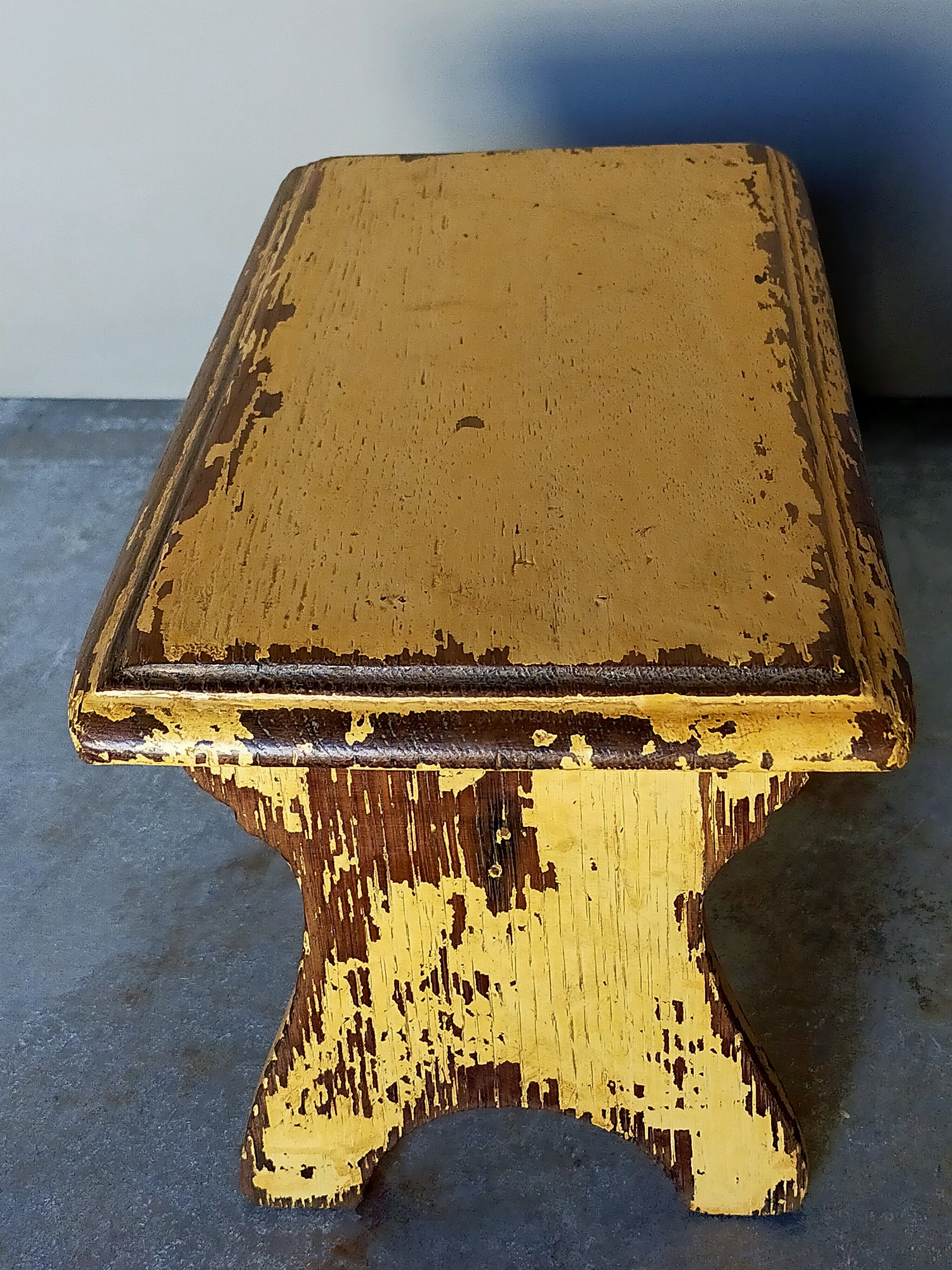 19th-century foot restings with old patina
