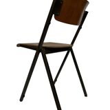 Set Of Four Compass Chairs 1960 Dutch Design School Chairs