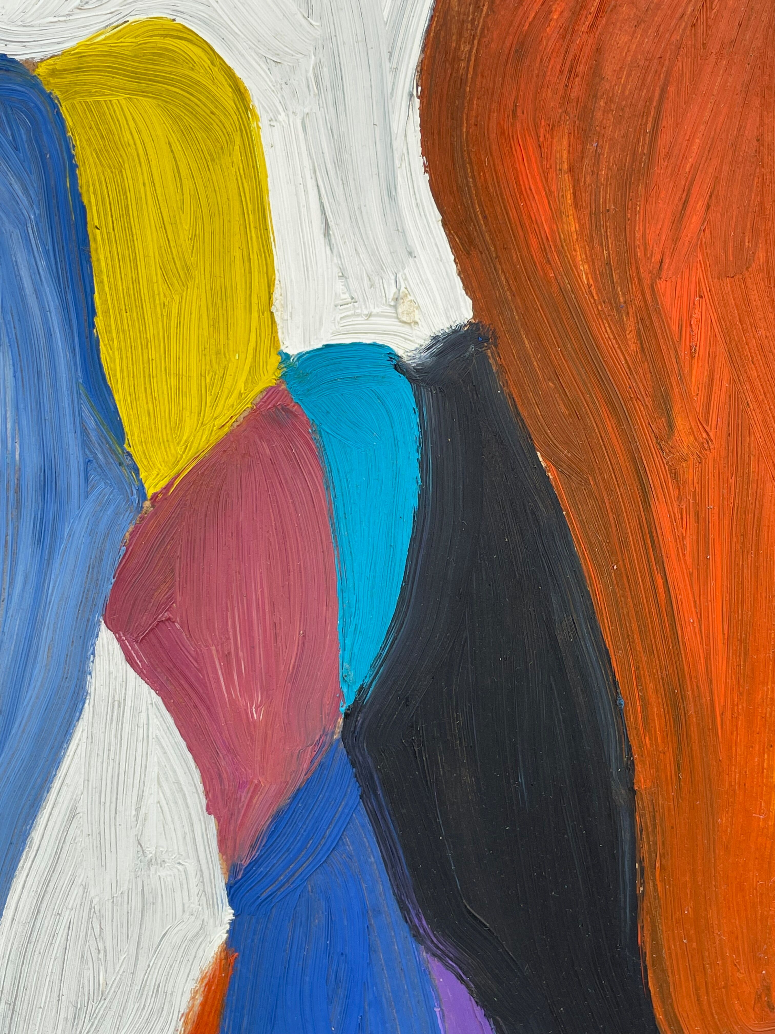 Painting abstract composition XXth