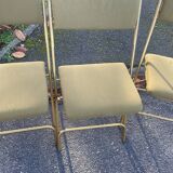 Trio of Lafuma Chantazur folding chairs