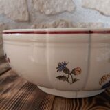 Salad bowl Sarreguemines model Agreste