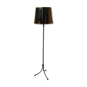 lampadaire métal noir