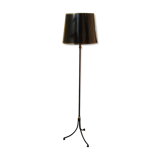Black metal lamp and brass dore reglable tripod