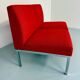 Vintage 2-seater sofa from the 70s, Artifort design, red