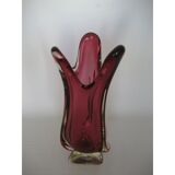 Vintage Val St. Lambert glass vase