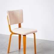 4 chaises de Cor Alons bois 1950