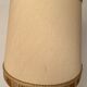 Vintage gilded brass tripod floor lamp