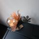 Lampe fleur, style Maison Jansen, années 70