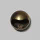 Modernist Spherical Brass Ashtray