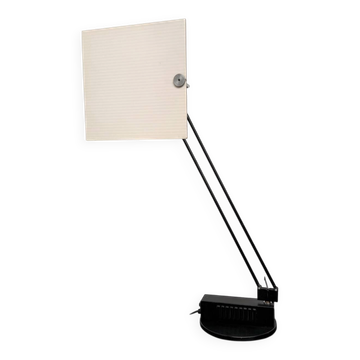 Rare Lampe de bureau / table "WO" par Sacha Ketoff - Édition Aluminor, circ