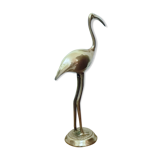 Ibis art déco en bronze doré 28cm