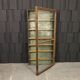 Ancienne vitrine de commerce en bois