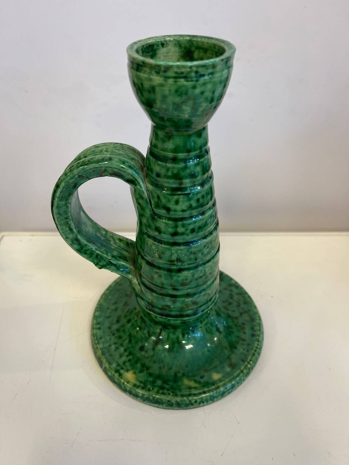 Ceramic candle holder 1960