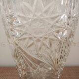 Large crystal vase