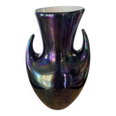 Horned Vintage Vase Design – Verceram 1950s/60s – Iridescent Reflections