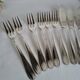 SFAM 6 Silver-Plated Fish Cutlery Sets, 12 Pieces
