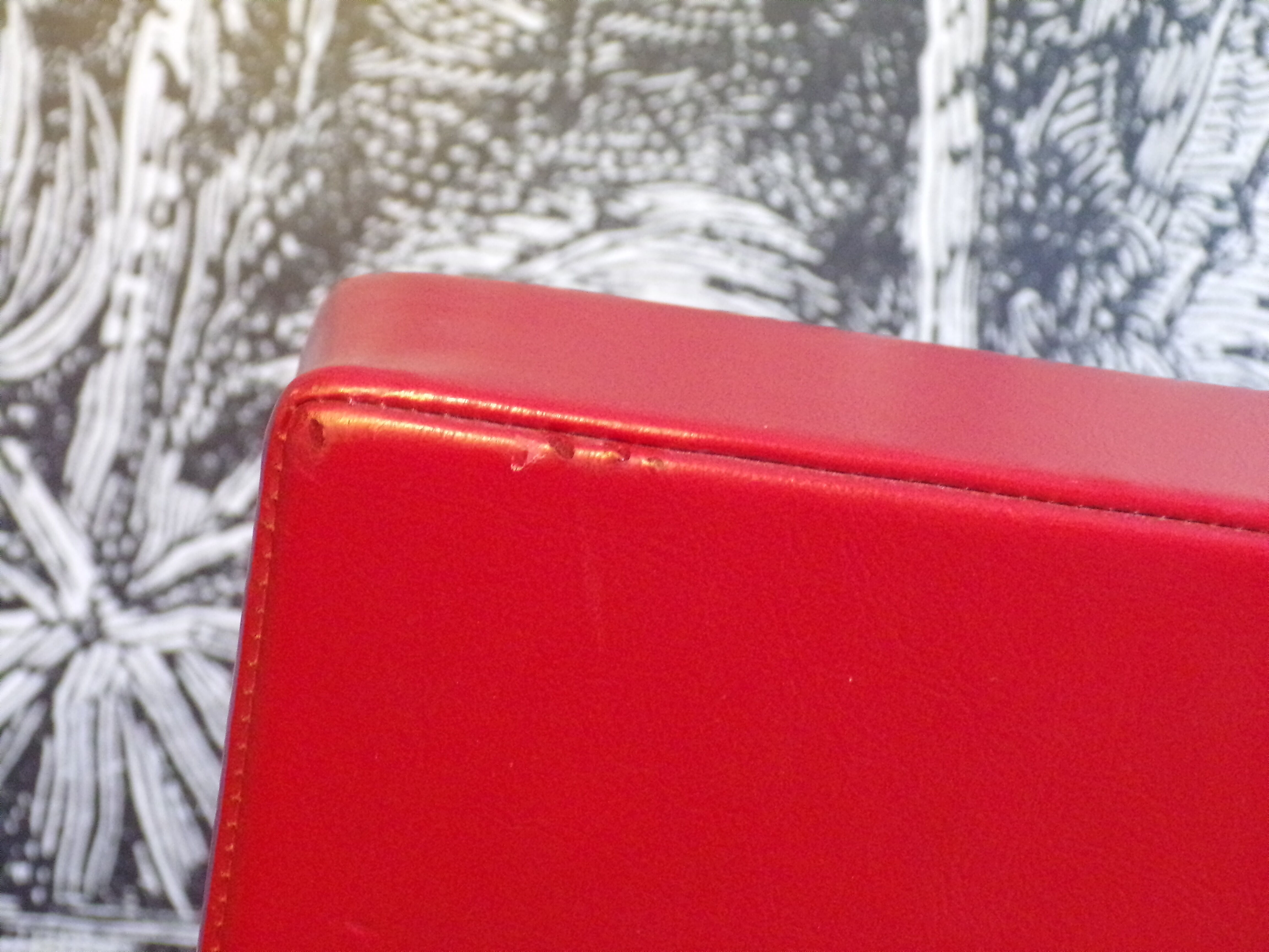 Pair of vintage heaters in skaï