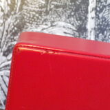 Pair of vintage heaters in skaï