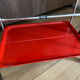 Service trolley rolling table Platex Textable red 70s Space Age