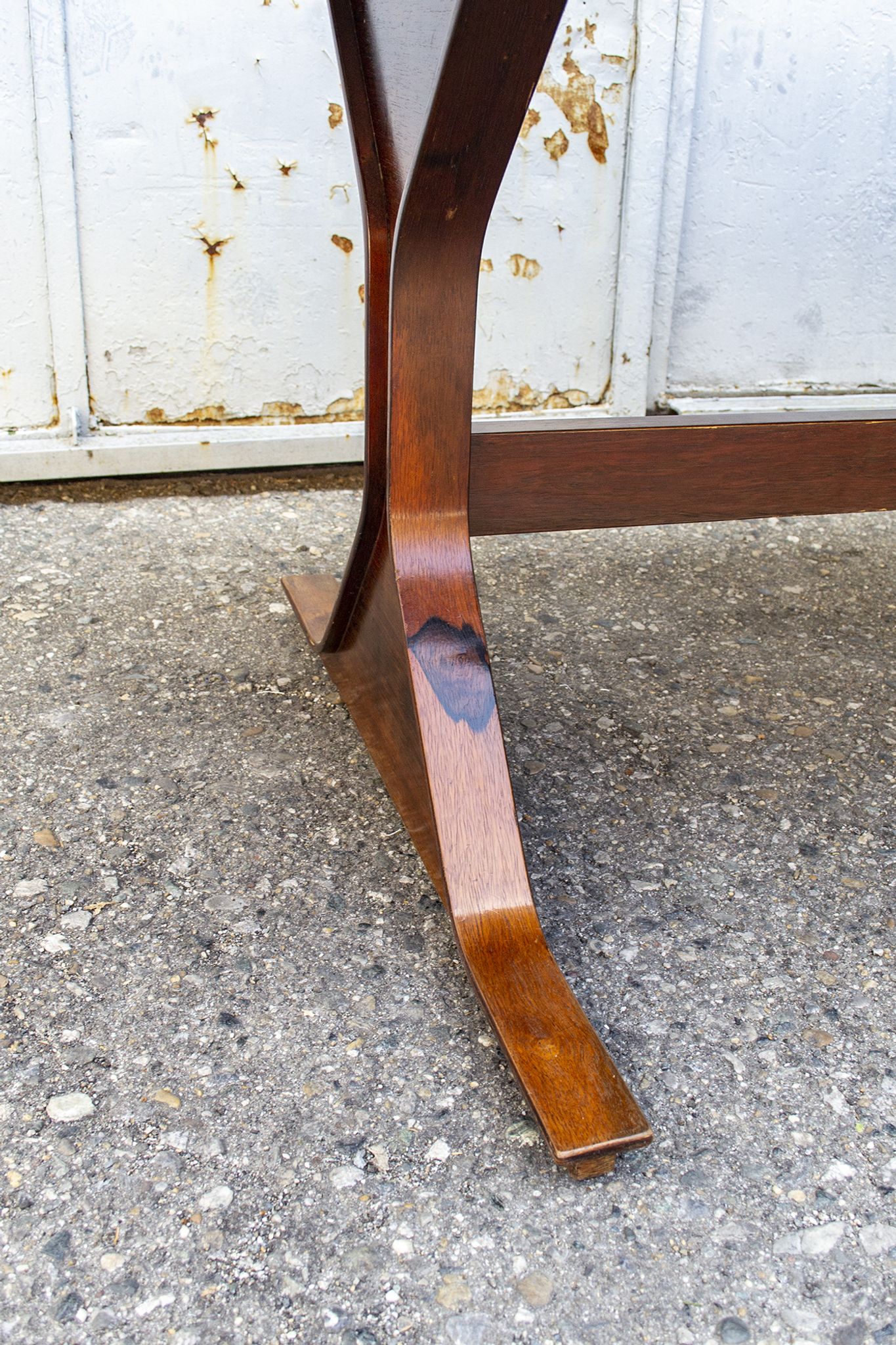 Rosewood table by Gianfranco Frattini for Bernini Italia Year 1957