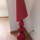 Lamp / luminaire retro 1970s style red