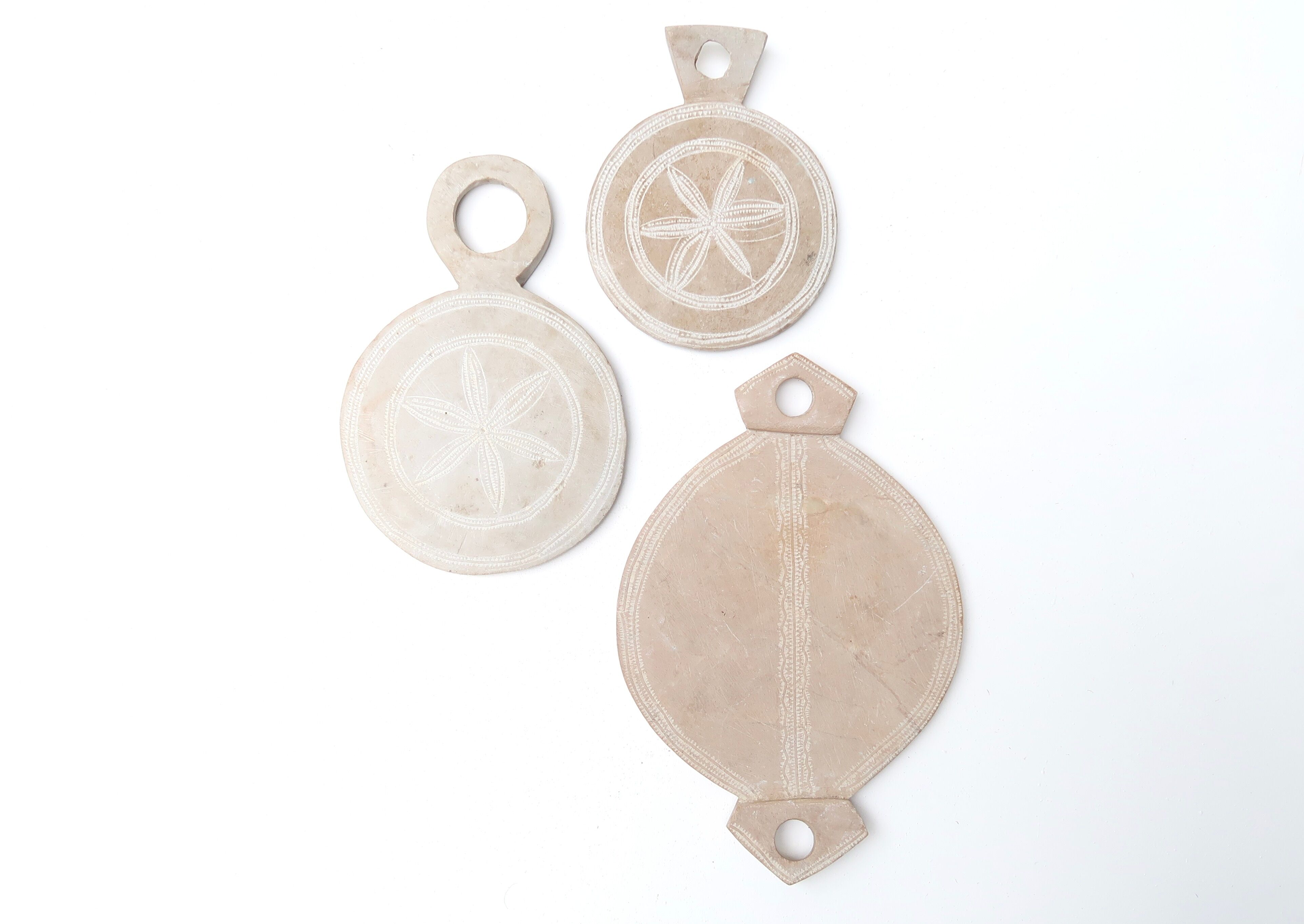 Moroccan stone cutting board, 70s