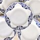 5 plates dessert Art Deco