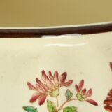 Large Polychrome Flower Pot Cache Pot Longchamp France 36cm