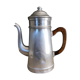 Aluminium and wooden handle coffee maker