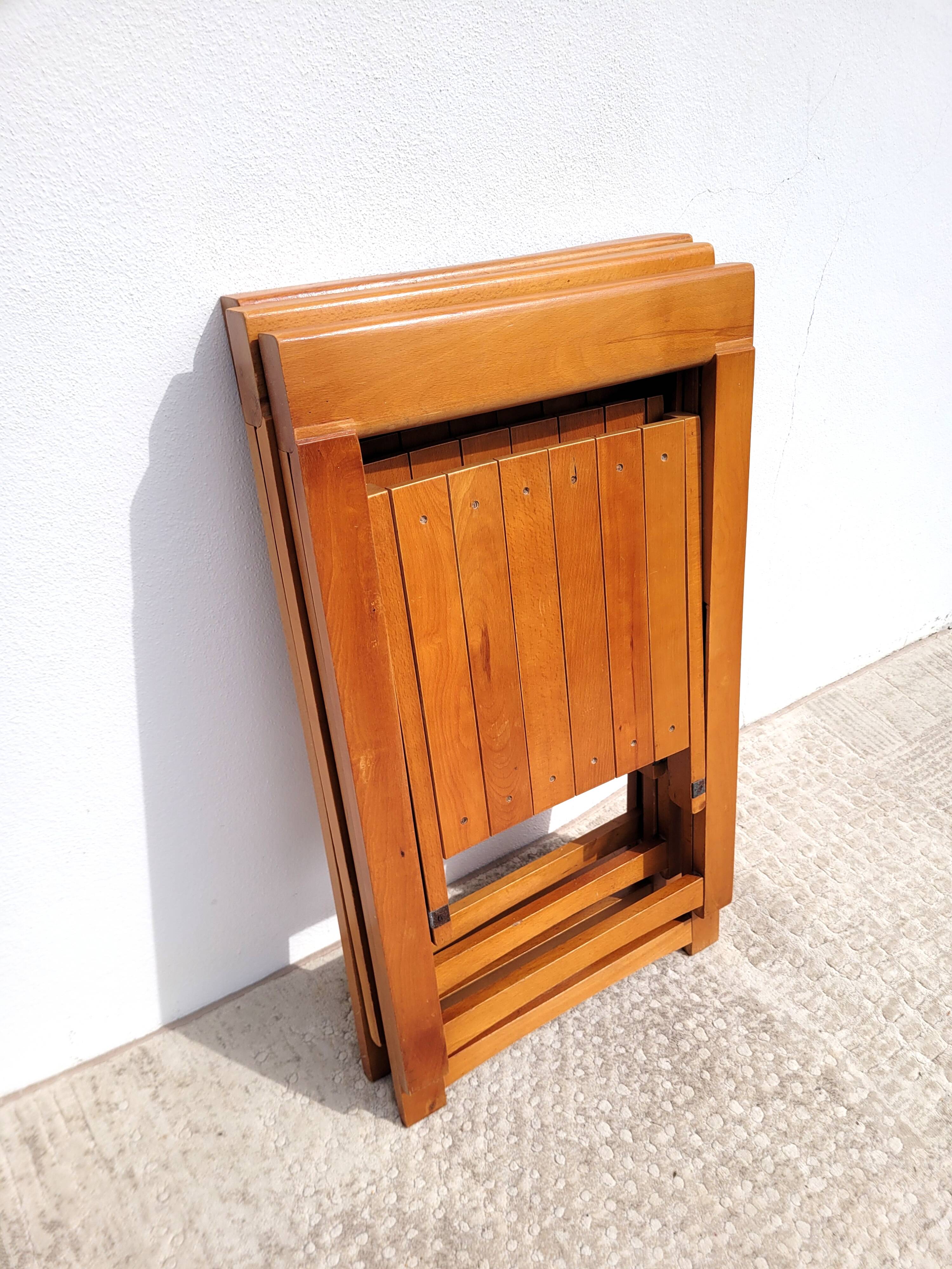 Aldo Jacober folding chairs 1960