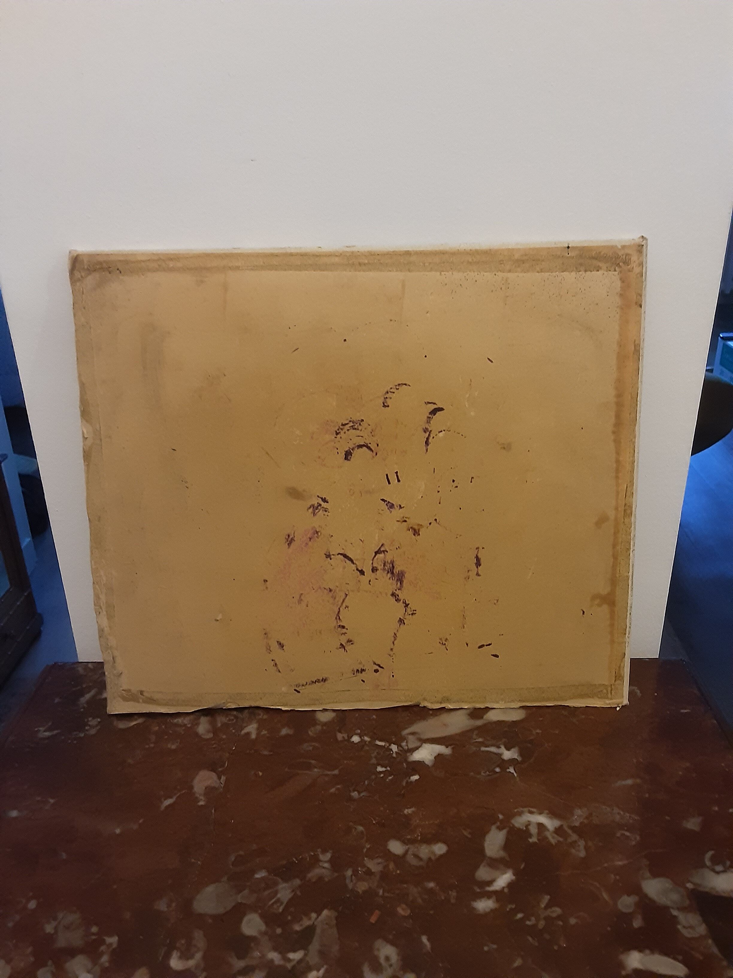 Antique knife oil on canvas